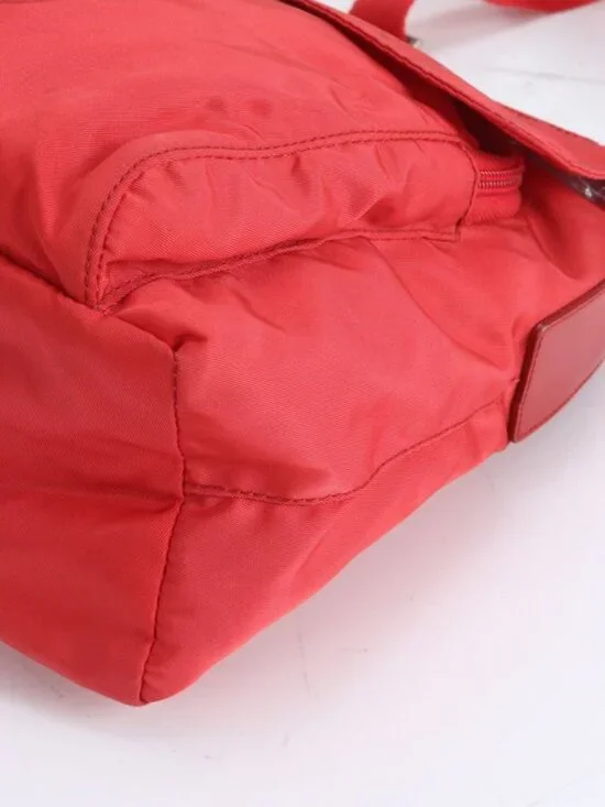 Prada Tessuto Nylon Triangle Logo Shoulder Bag - Picture 3 of 9